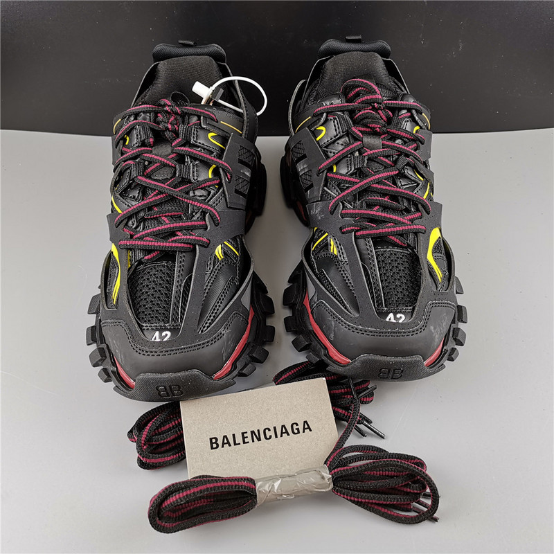 Ba*len*cia*ga sneaker tess.s.gomma (red and black) 542023 w1gb9 6509