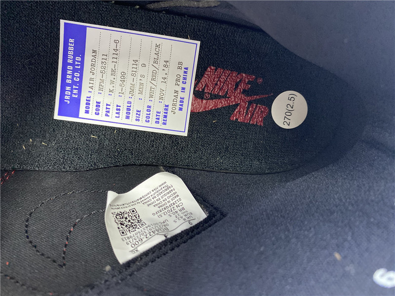 Air Jordan 1 Hi 85 Varsity Red Summit White Black BQ4422-600
