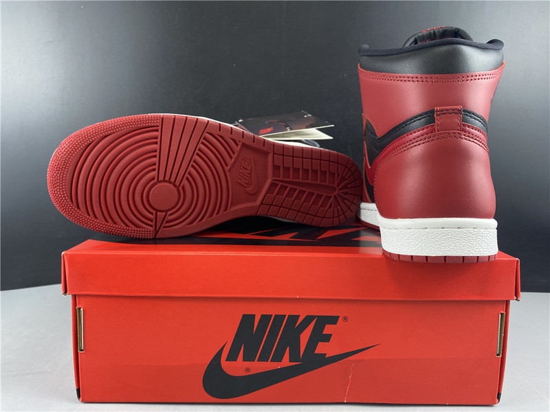 Air Jordan 1 Hi 85 Varsity Red Summit White Black BQ4422-600