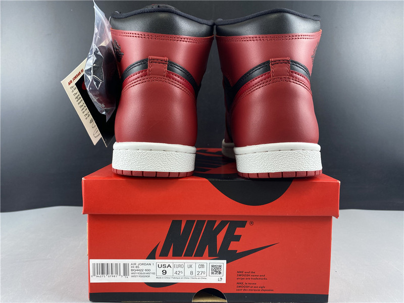 Air Jordan 1 Hi 85 Varsity Red Summit White Black BQ4422-600