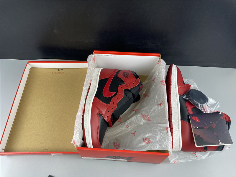 Air Jordan 1 Hi 85 Varsity Red Summit White Black BQ4422-600
