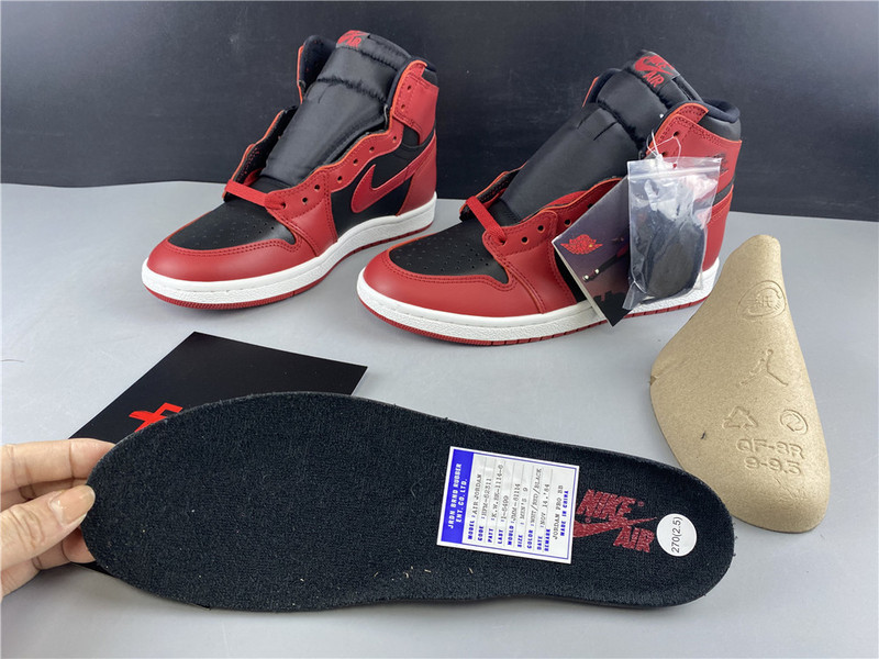 Air Jordan 1 Hi 85 Varsity Red Summit White Black BQ4422-600