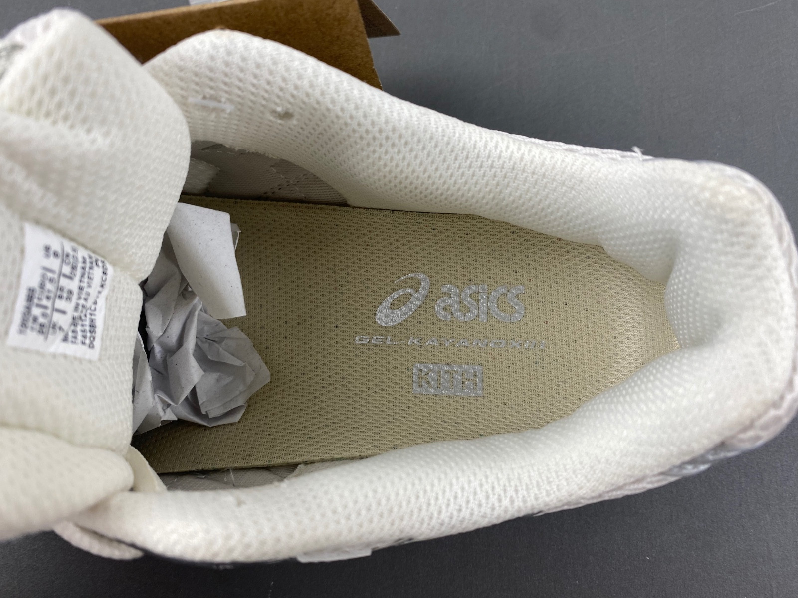 As*ic*s gel-kayano 12.1 x ronnie fieg "cream" | 1203a555-100