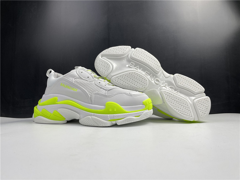 Ba*len*cia*ga sliver white sneaker 536737 w0901 9088