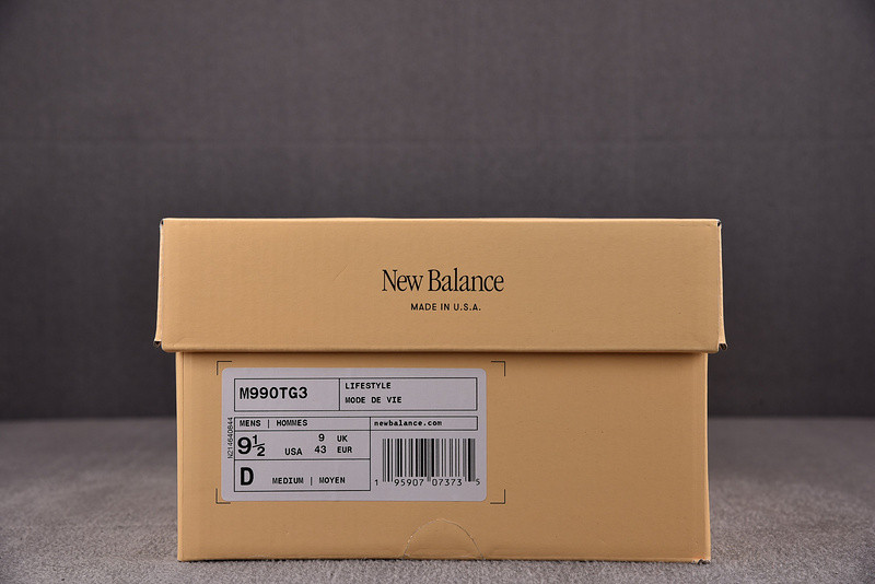 New Balance 990v3 MiUSA Teddy Santis Marblehead Incense M990TG3