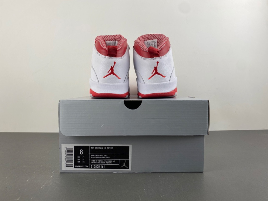 Air Jordan 10 Retro Red Steel 310805-161
