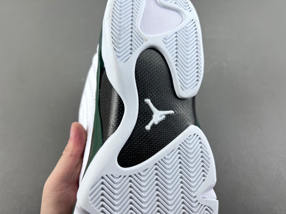 Air Jordan 14 Retro White Forest Green - 311832-131