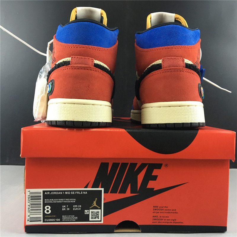 The Great x Air Jordan 1 Mid “Fearless” CU2805-100