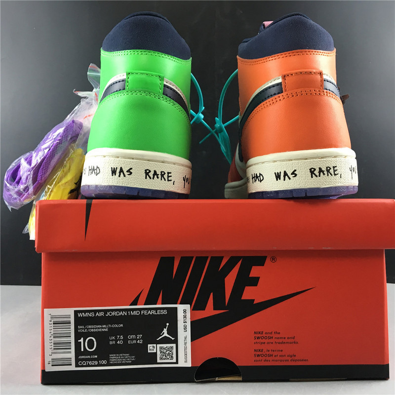 AIR JORDAN 1 MID SE FEARLESS MELODY EHSA CQ7629-100