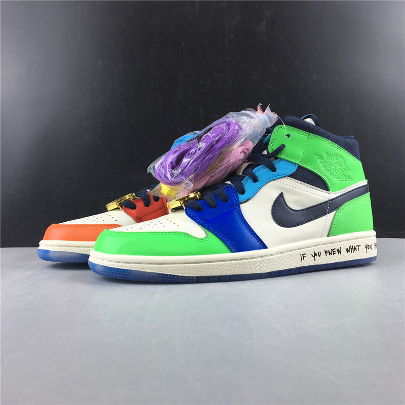 AIR JORDAN 1 MID SE FEARLESS MELODY EHSA CQ7629-100