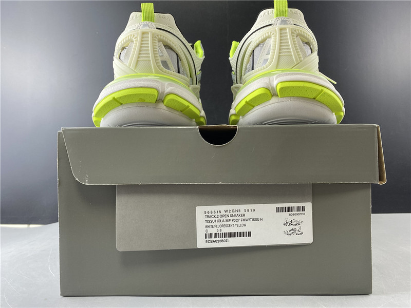 Ba*len*cia*ga sneaker tess.s.gomma white yellow 4.0 568615 w2ng5 5819