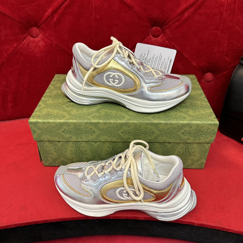 GUCC Run Lace-up Sneakers