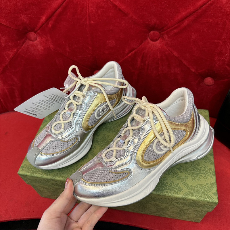 GUCC Run Lace-up Sneakers