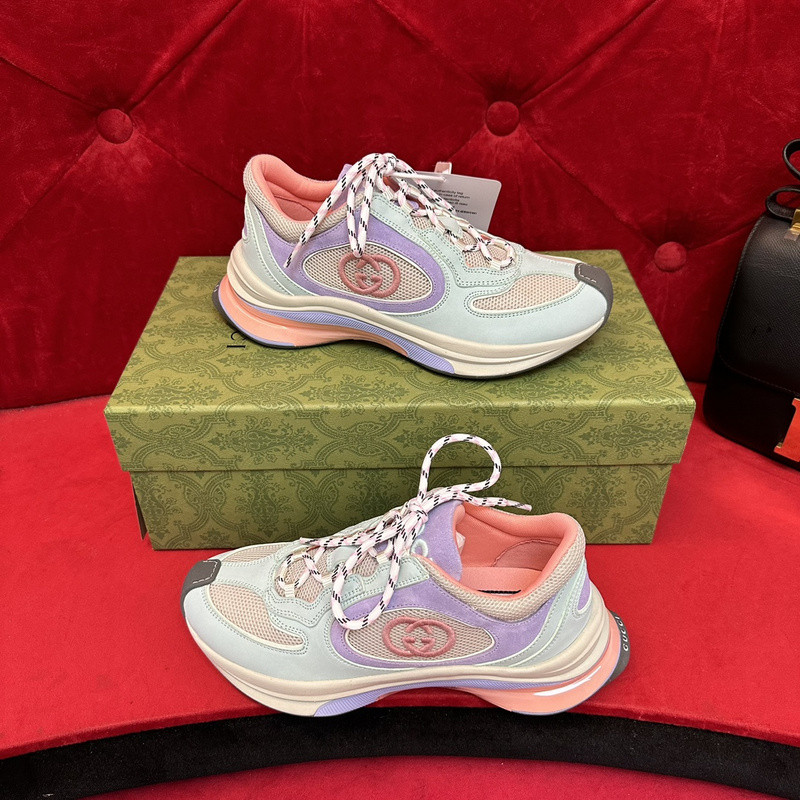 GUCC Run Lace-up Sneakers