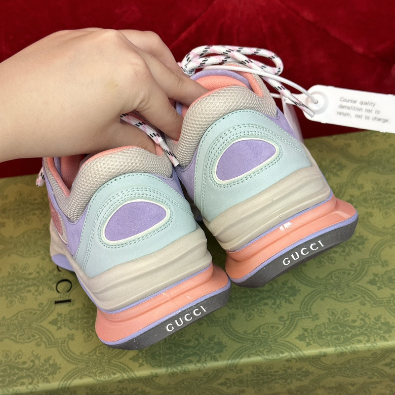GUCC Run Lace-up Sneakers