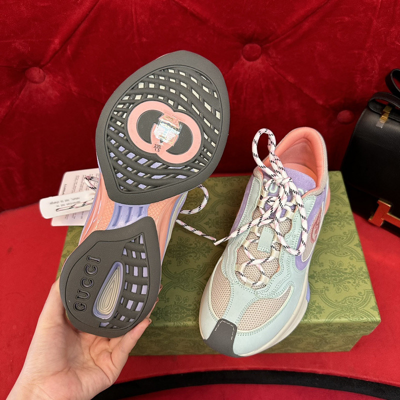 GUCC Run Lace-up Sneakers