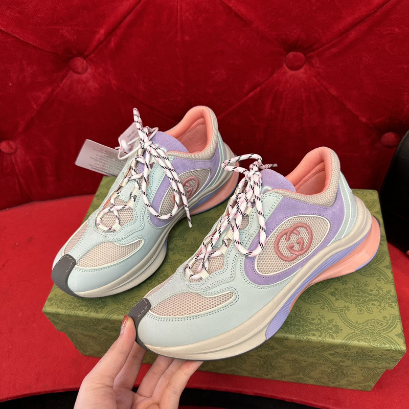 GUCC Run Lace-up Sneakers