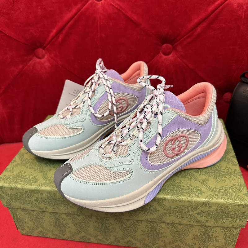 GUCC Run Lace-up Sneakers
