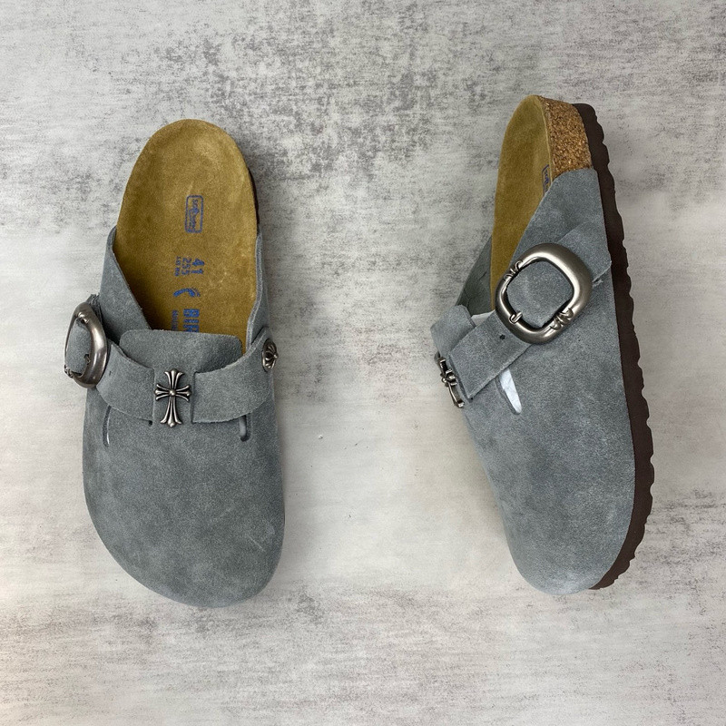 CHROME HEARTS BIRKENSTOCKS