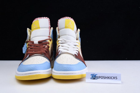 AIR JORDAN 1 MID SE FEARLESS MAISON CHATEAU ROUGE CU2803-200