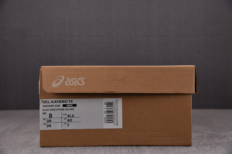 As*ic*s gel-kayano 14 clay grey pure silver - 1201a161-026