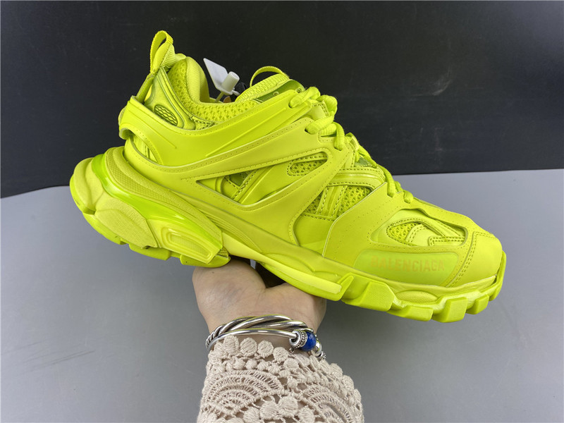 Ba*len*cia*ga tess s. gomma sneakers flourescent green 542023 w2la1 3501