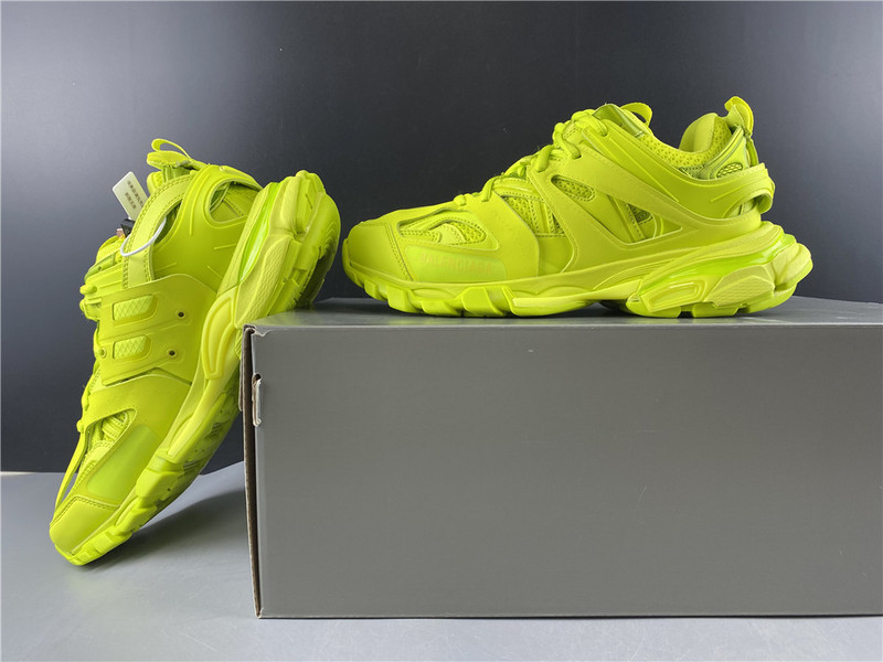 Ba*len*cia*ga tess s. gomma sneakers flourescent green 542023 w2la1 3501