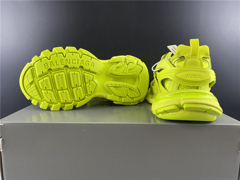 Ba*len*cia*ga tess s. gomma sneakers flourescent green 542023 w2la1 3501