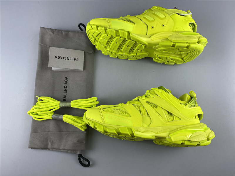 Ba*len*cia*ga tess s. gomma sneakers flourescent green 542023 w2la1 3501