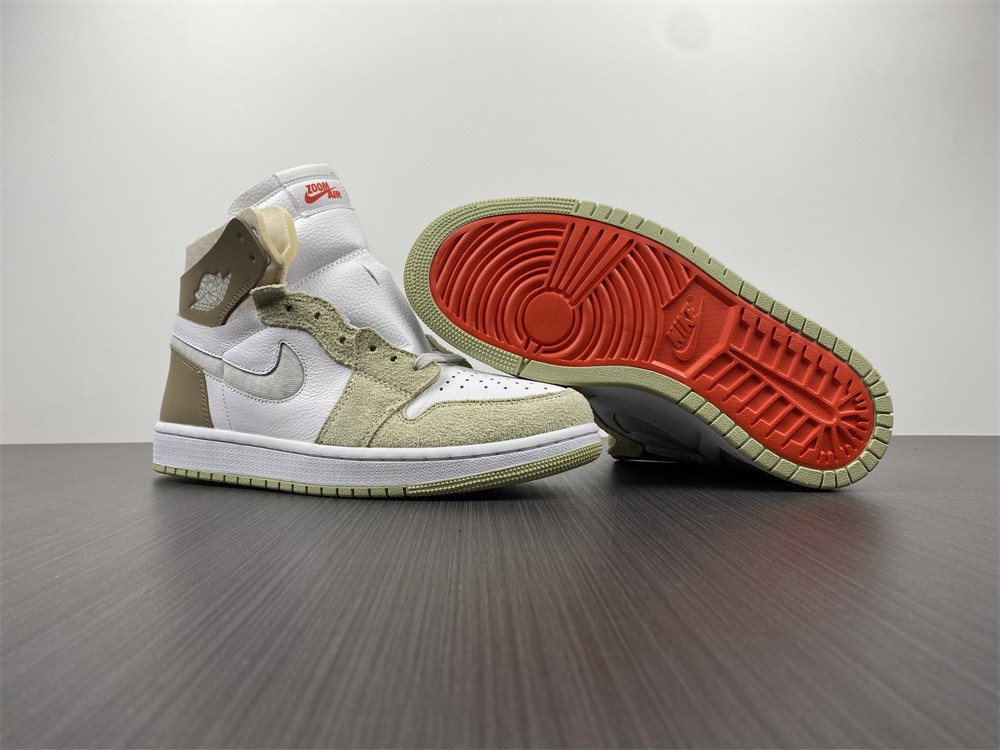 Jordan 1 High Zoom Air CMFT Olive Aura CT0979-102