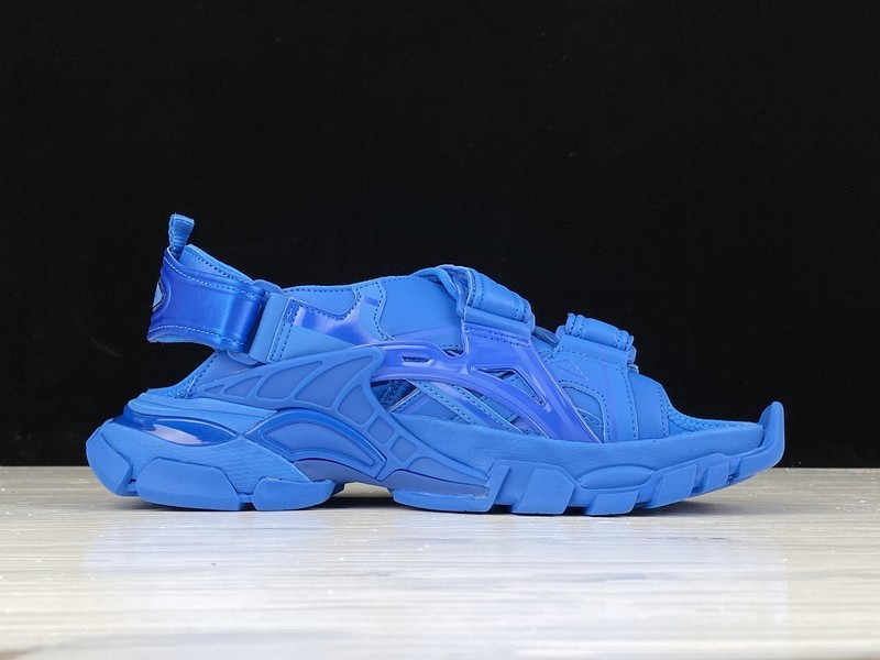 Ba*len*cia*ga track sandal monocolor neoprene/rubber blue 617543 w2cc1 4000