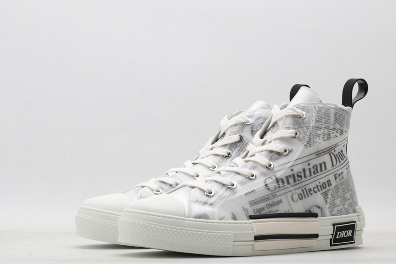 D B23 HIGH-TOP SNEAKERS