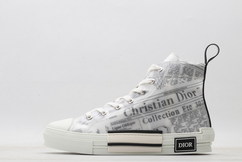 D B23 HIGH-TOP SNEAKERS