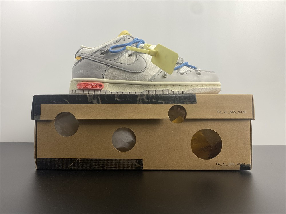 OW X DUNK LOW “05 OF 50” DM1602-113