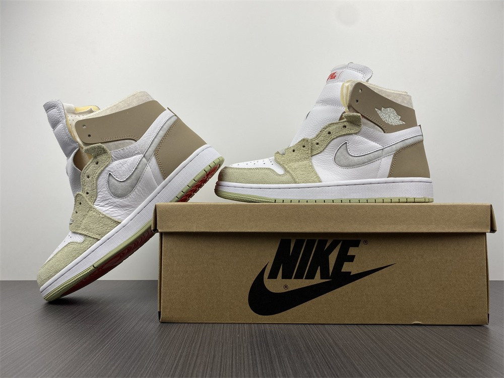 Jordan 1 High Zoom Air CMFT Olive Aura CT0979-102