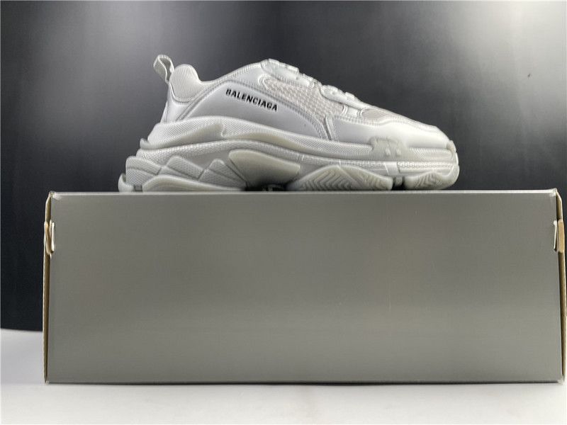 Ba*len*cia*ga sliver white sneaker 536737 w0901 8100