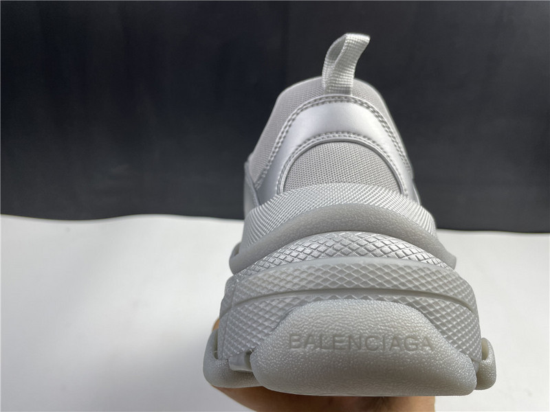 Ba*len*cia*ga sliver white sneaker 536737 w0901 8100