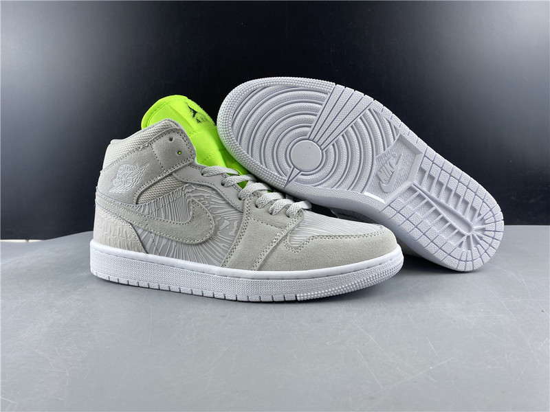 AIR JORDAN 1 MID VAST GREY CV3018-001