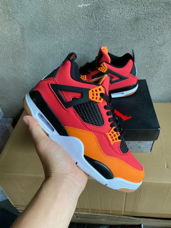 Jordan 4 GS Fire Red/Starfish Colorway 2025 IH2094-600