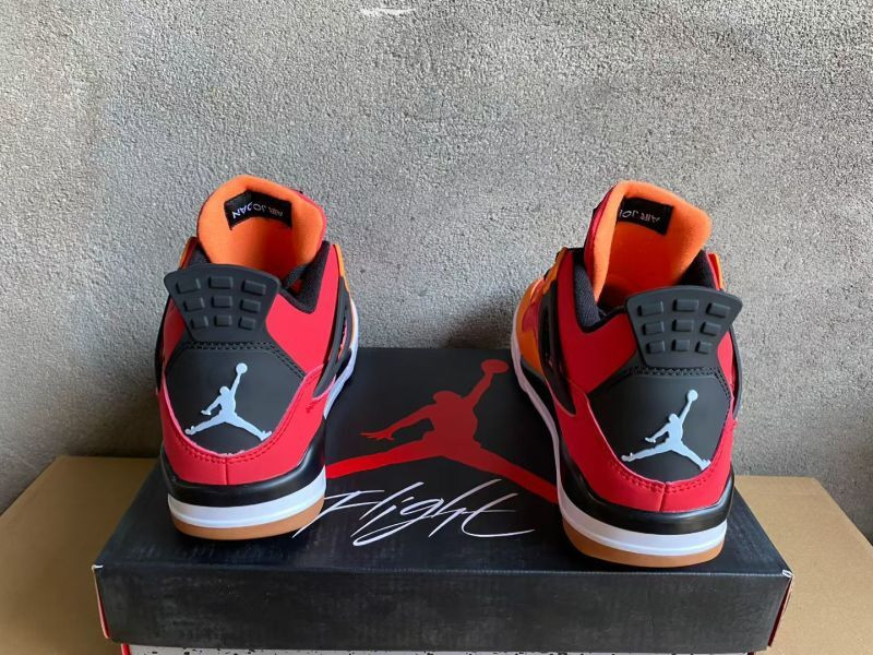 Jordan 4 GS Fire Red/Starfish Colorway 2025 IH2094-600