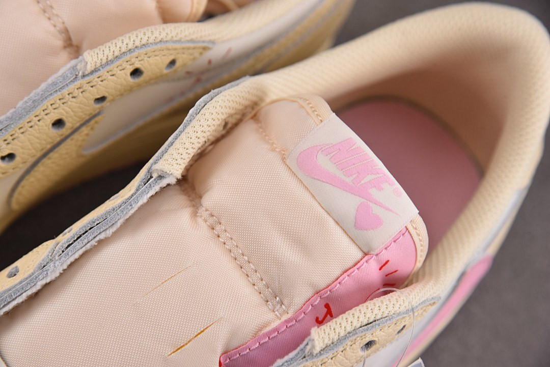 Travis Scott x Air Jordan 1 Low OG SP "Shy Pink" IQ7604-100