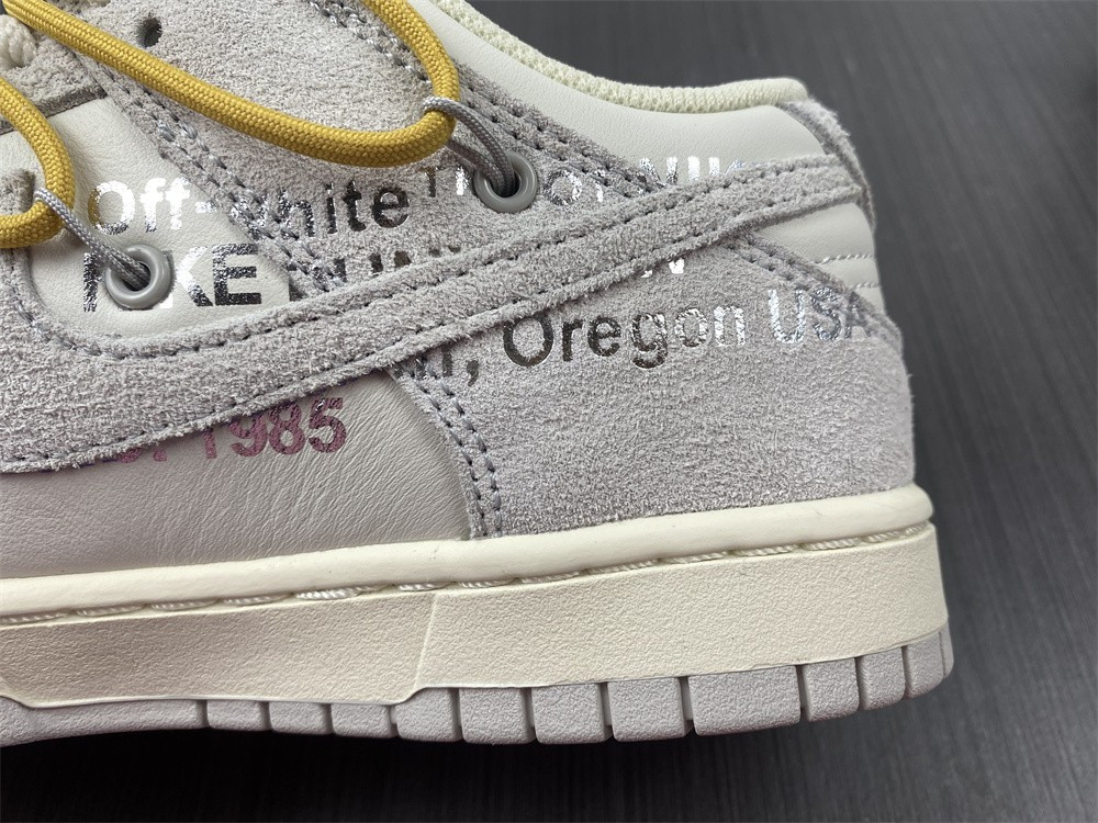 NIKE DUNK LOW OW LOT 34 OF 50 DJ0950-102