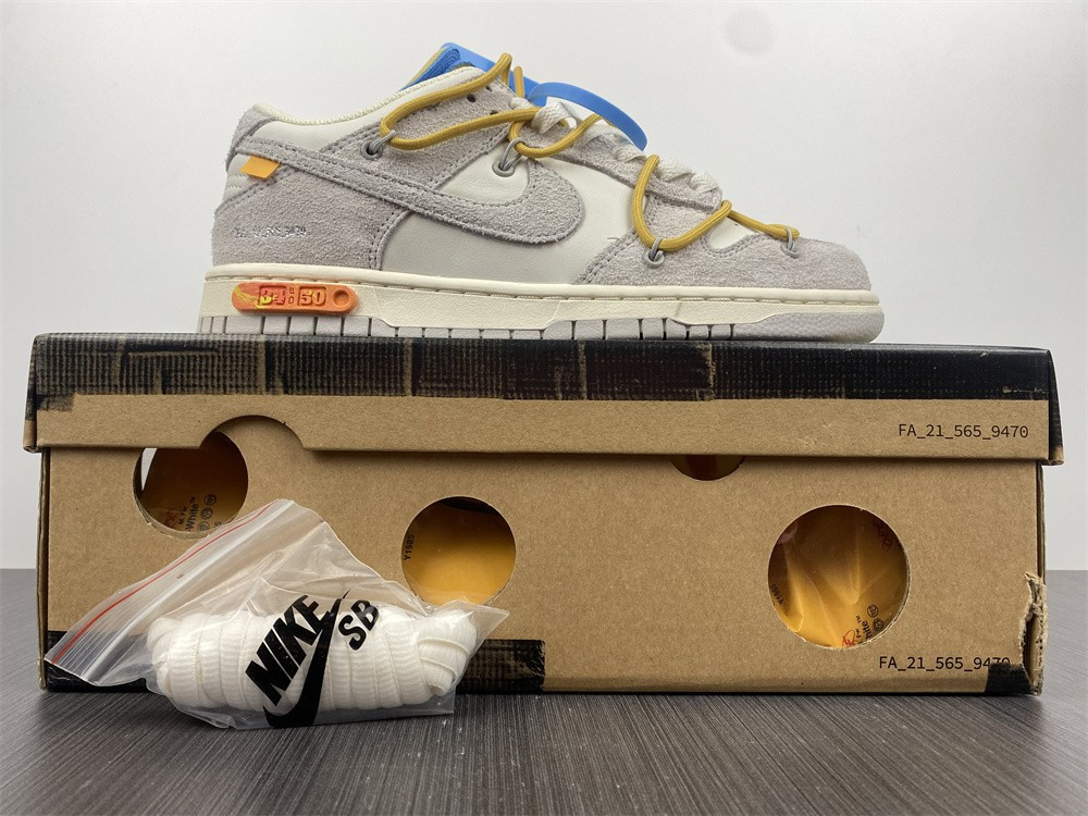 NIKE DUNK LOW OW LOT 34 OF 50 DJ0950-102