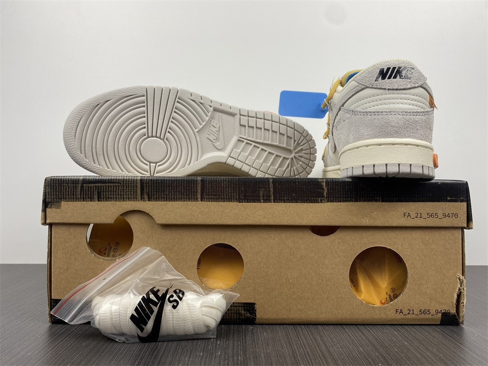 NIKE DUNK LOW OW LOT 34 OF 50 DJ0950-102
