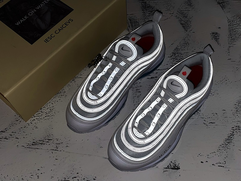 NIKE AIR MAX 97 MSCHF X INRI JESUS SHOES 921826-101JSUS