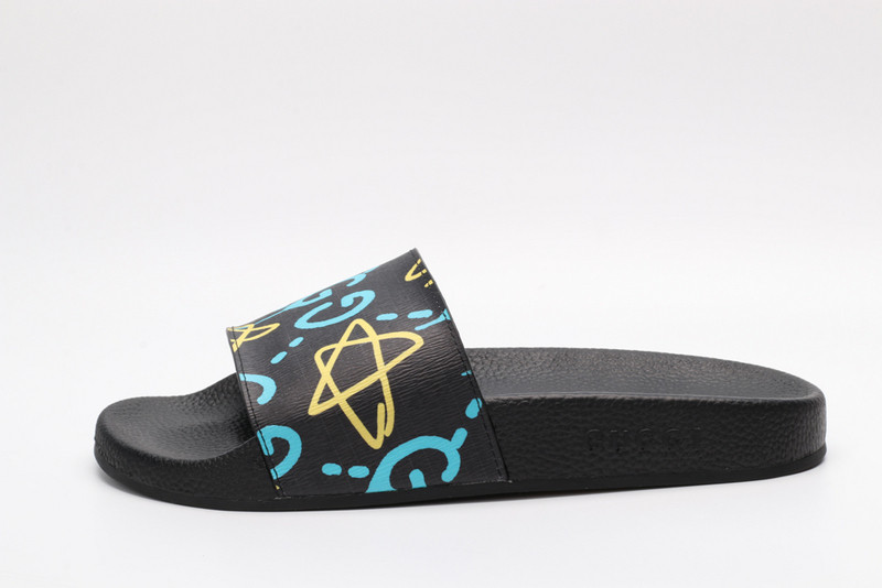 GUC LEATHER SLIDE