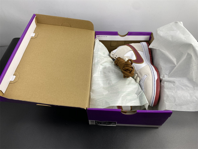NIKE SB DUNK HIGH SAIL BRIGHT CRIMSON CV9499-100