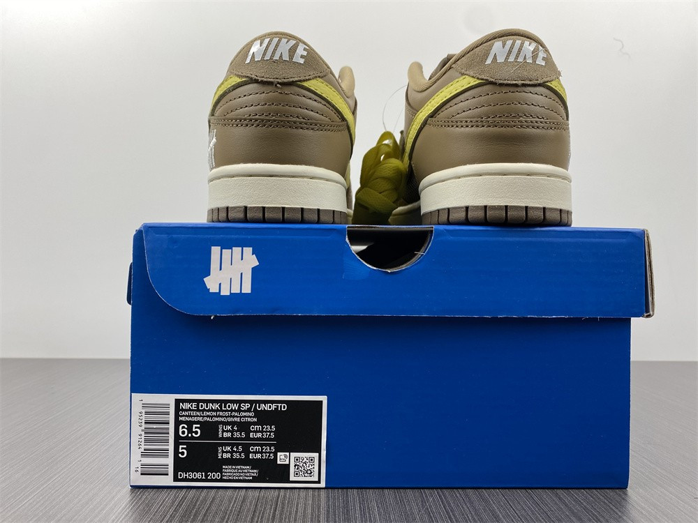 NIKE DUNK LOW SP UNDEFEATED CANTEEN DUNK VS. AF1 PACK DH3061-200