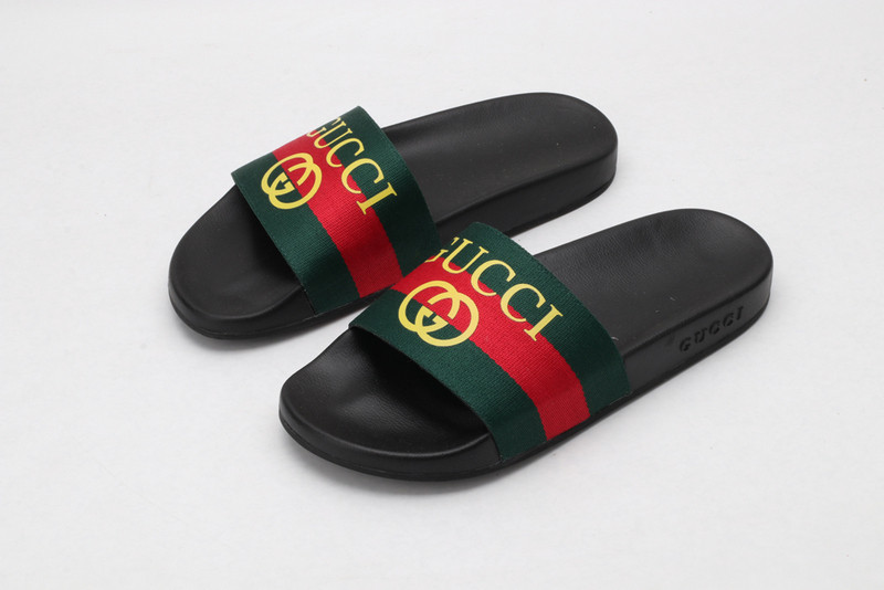 GUC LEATHER SLIDE