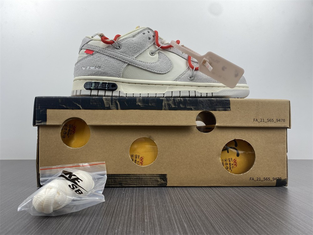 NIKE DUNK LOW OW LOT 33 OF 50 DJ0950-118